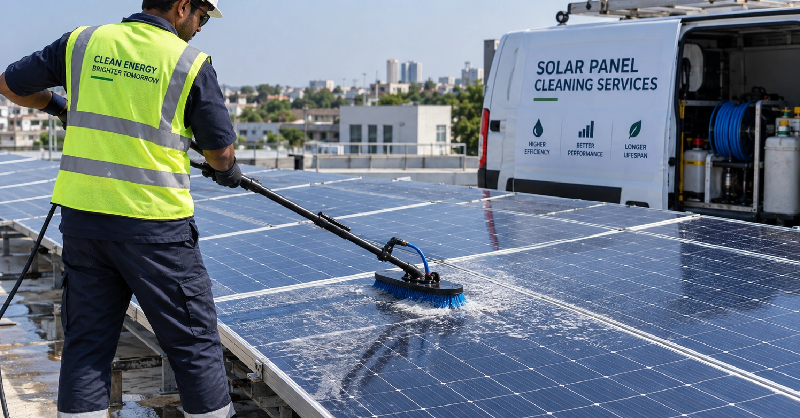 Solar Panel Cleaning System